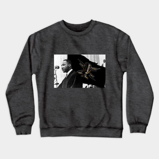 Marauder Icons Line: The Dream Continues... Crewneck Sweatshirt by The Culture Marauders